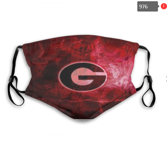 NCAA Georgia Bulldogs #10 Dust mask with filter
